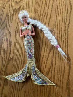 Jewel Hair Mermaid Barbie Doll 1995 Vintage