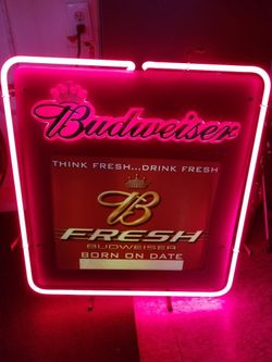 Budweiser Neon Light 