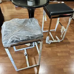Bar Stool And Table Set