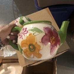 floral teapot planter (set of 6)