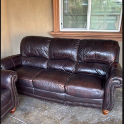 Leather Sofa And Loveseat