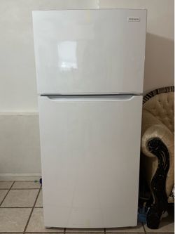 White fridge