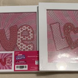 Available Diamond Painting Art Craft Kit LOVE Theme