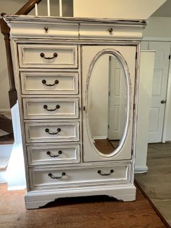 Antique Chest Wardrobe.