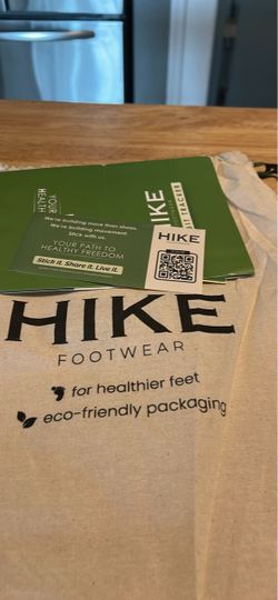 Hike brand barefoot shoes