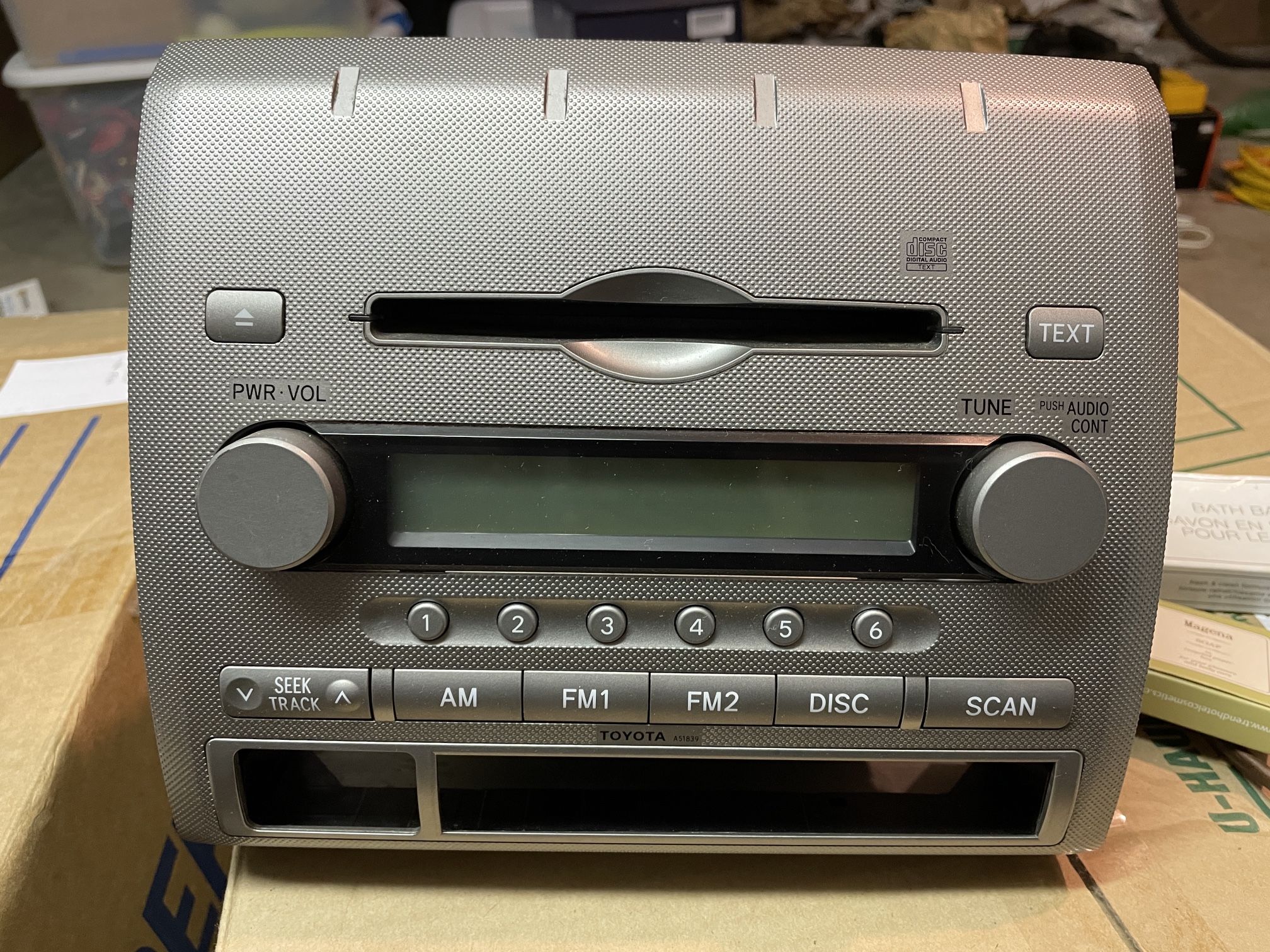 2007 Toyota Tacoma Radio