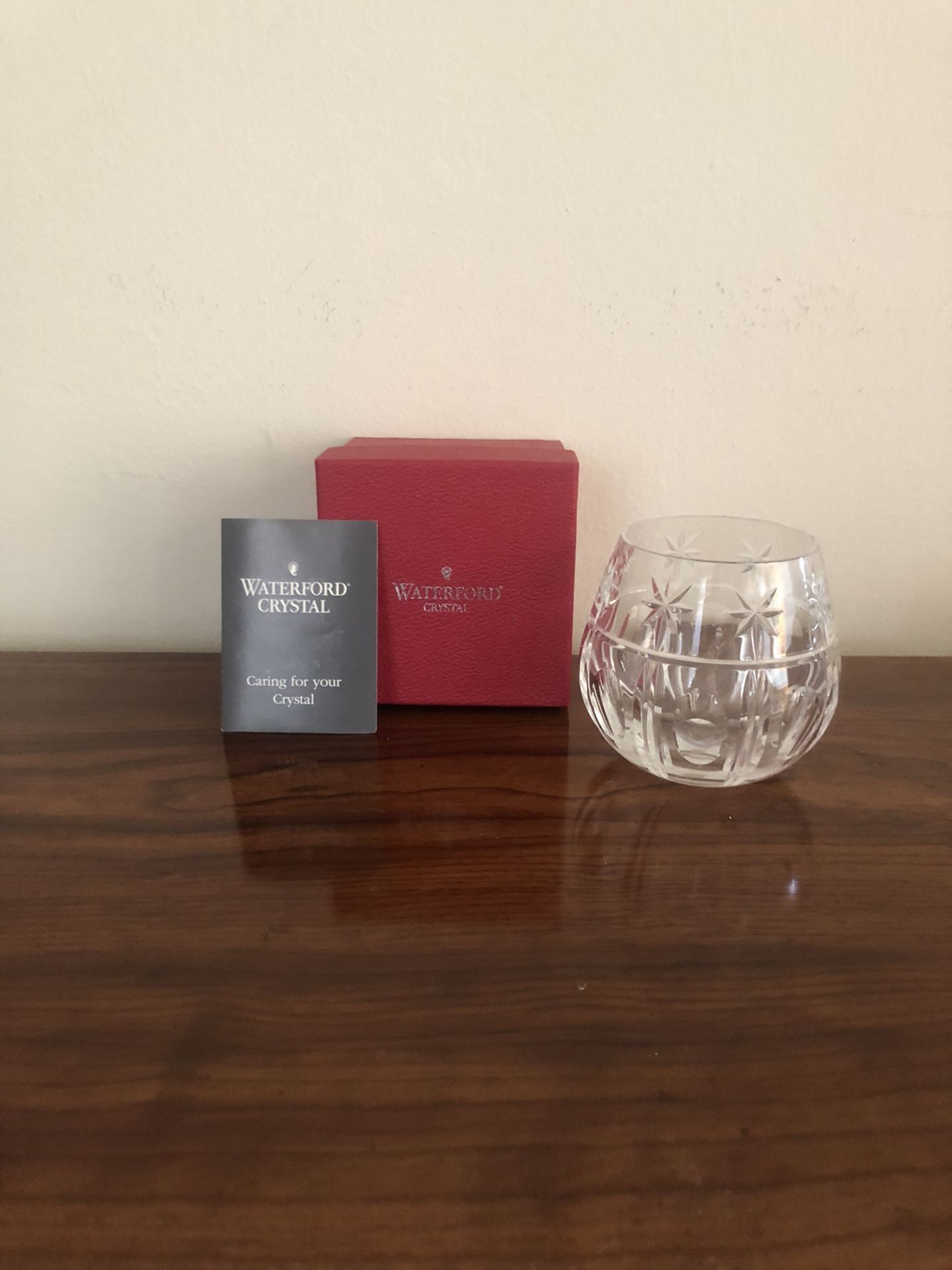Waterford Cut Crystal Votive Candle Holder