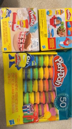 Play-Doh Dr. Drill 'n Fill, Crazy Cuts, and 50-Pack Play-Doh