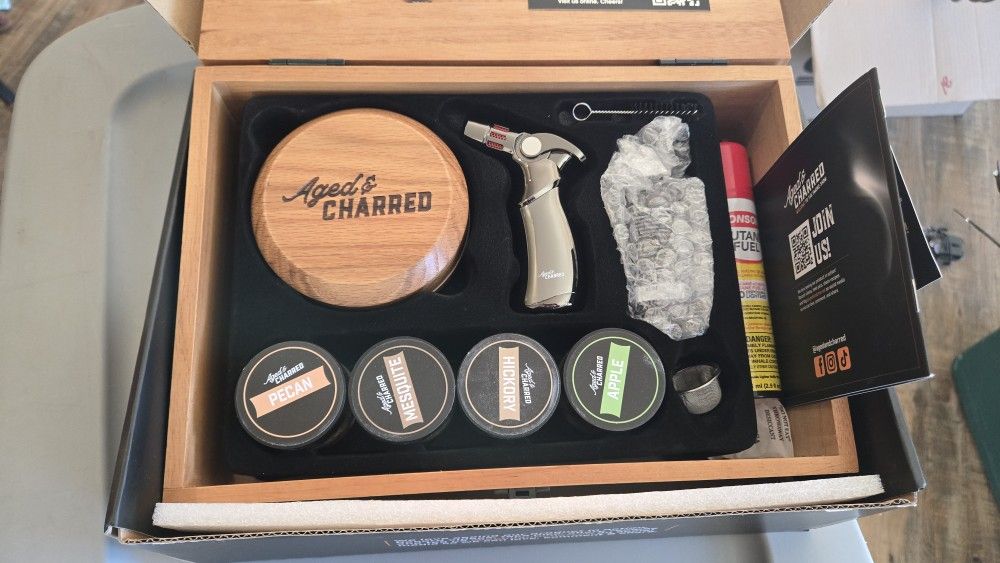 Cocktail Smoker Kit Aged & Charred