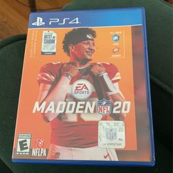 PS4 Madden 20