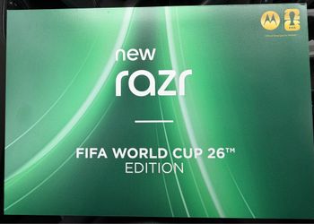 Unlocked Motorola razr FIFA World Cup 26 Edition w/