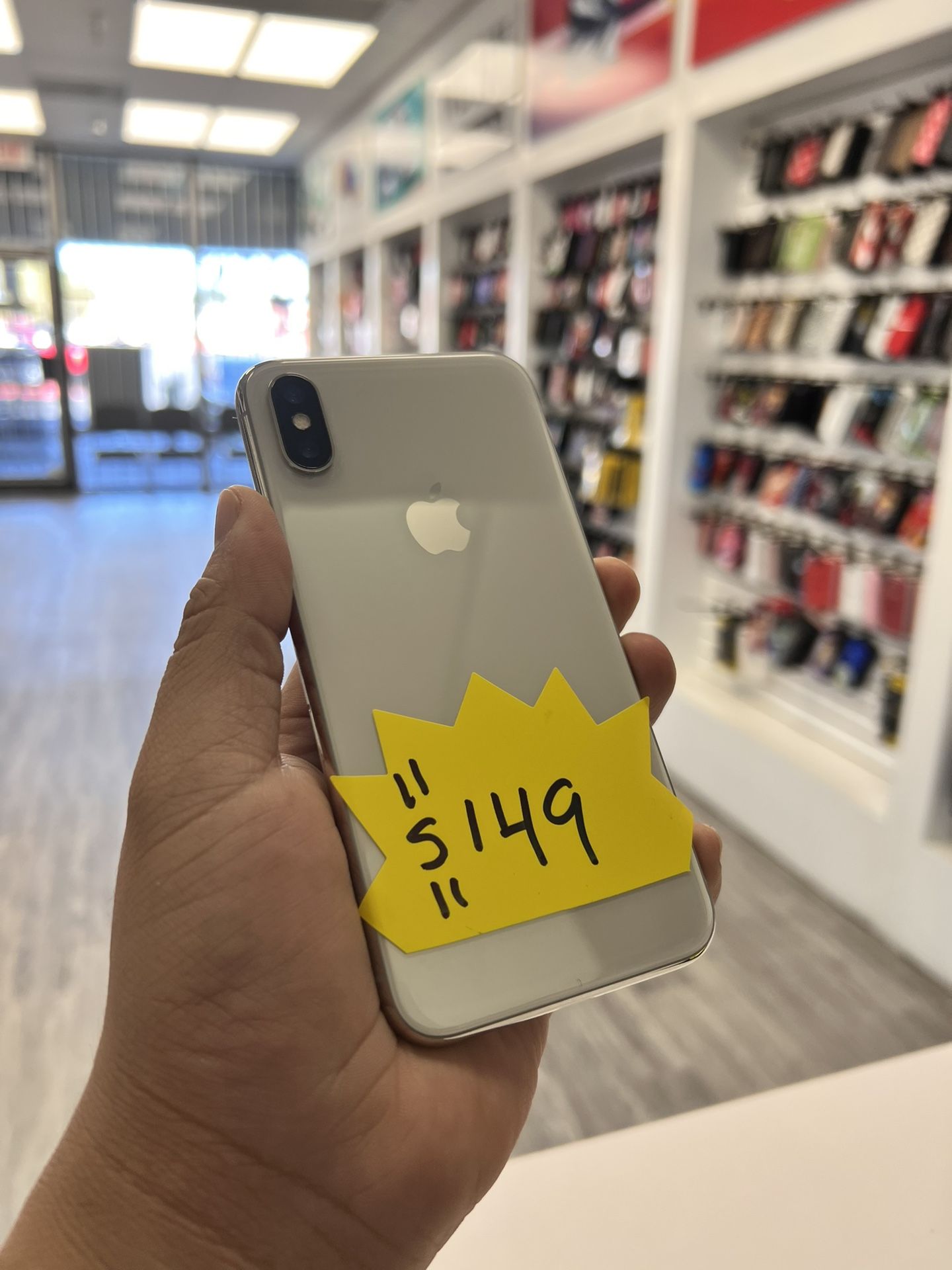 iPhone X 256GB Unlocked $149