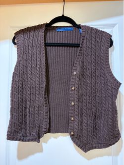 Vintage Karen Scott sweater vest