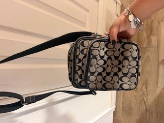 Coach Signature Crossbody Camera Bag