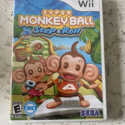 Super Monkey Ball: Step & Roll ~ Brand New Sealed ~ Nintendo Wii Game
