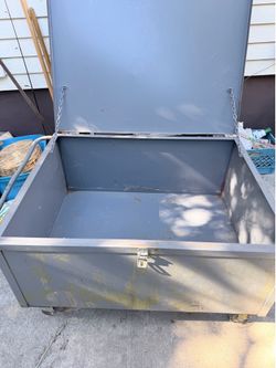 Metal storage box