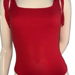 Willow Women’s Red Tank Body Suit Size M 