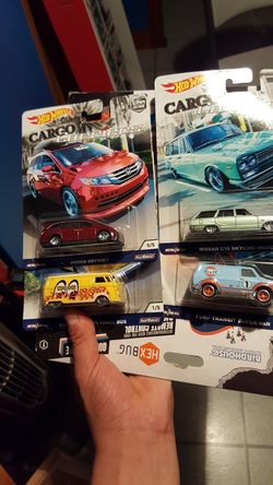 Hot wheels 50 th cargo carriers