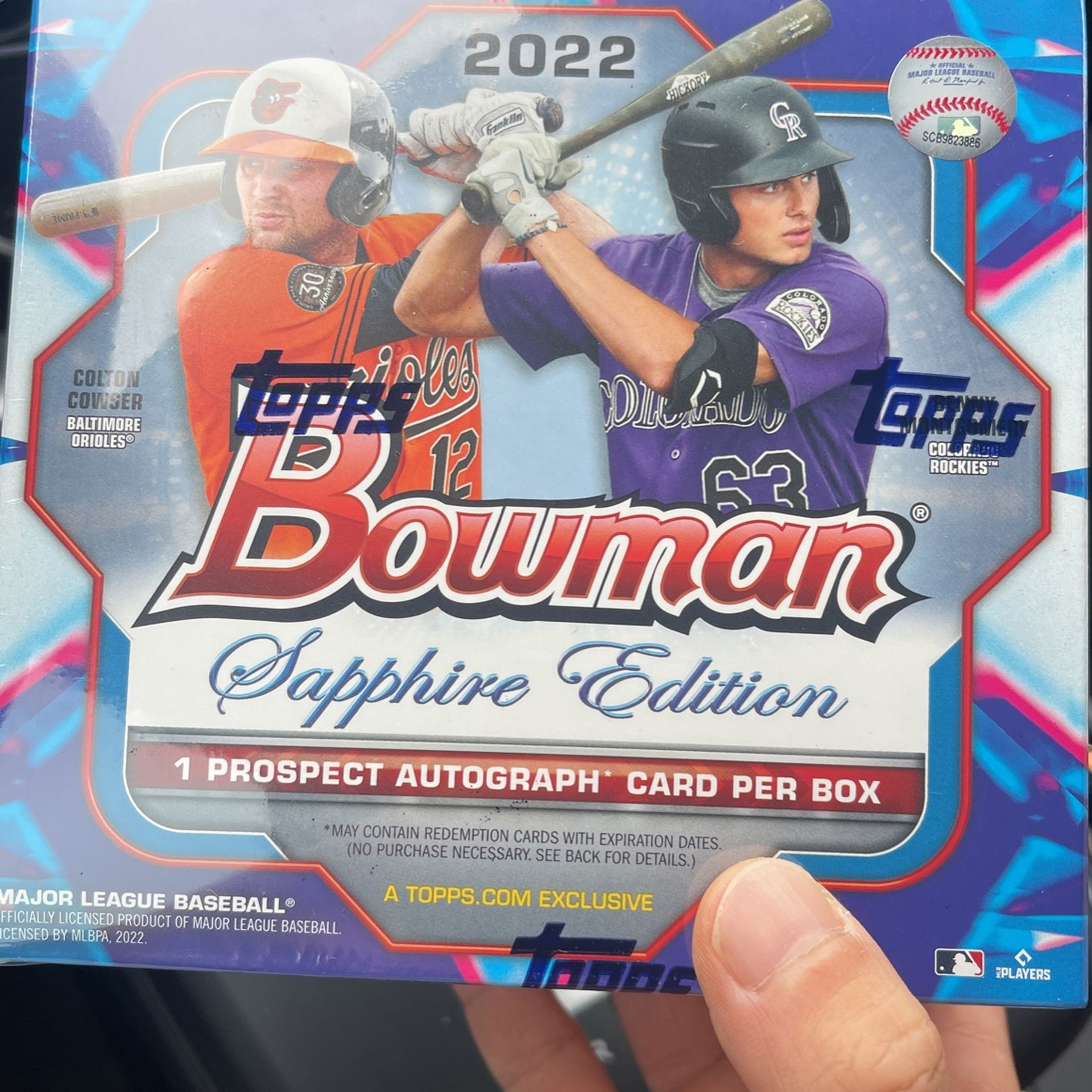 2022 Topps Bowman Sapphire Edition