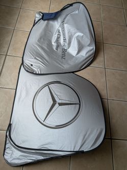 Windshield shade for Mercedes Benz