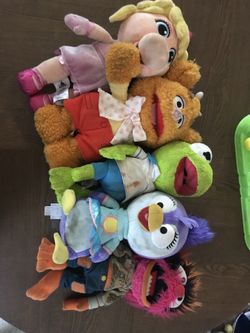 The muppets plushes