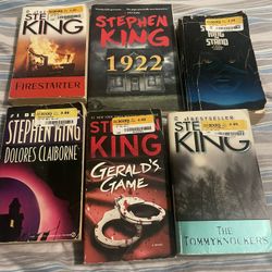 Stephen King Books- All Must Go 