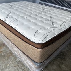 Queen Size Organic Cloud Comfort Europillowtop Matres!!!!
