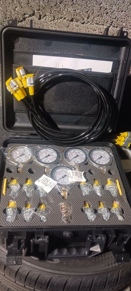 Hydraulic Pressure Test Kit,10/100/250/400/600bar