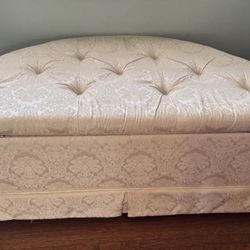 Storage ottoman bench