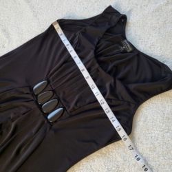 EnFocus Studio Black Sleeveless Dress Women's Size 12