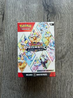 Pokémon Scarlet & Violet Prismatic Evolutions Booster Bundle