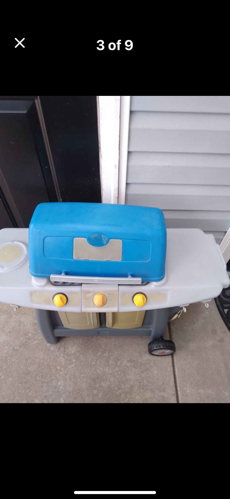 Kids Grill With Wheels