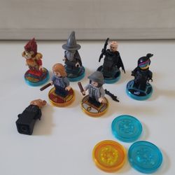 Lot Of Lego Dimensions Minifigures Harry Potter Lord Of The Rings Chima Batman 