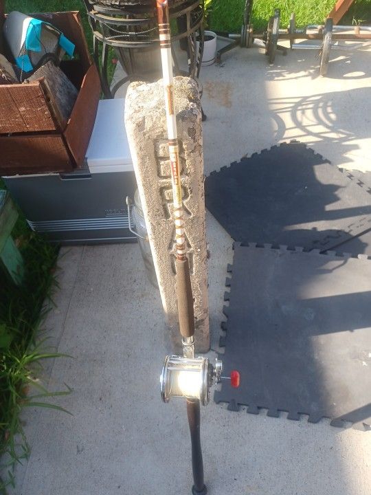 Garcia Fishing Rod And Penn Senator 3/0