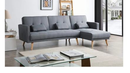 Sofa Sectional  Fold Out Into Bed New In Box 