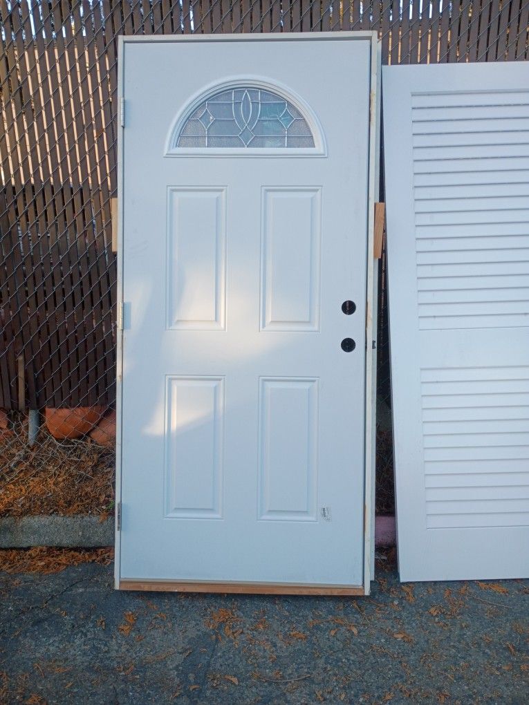 Exterior Metal Door