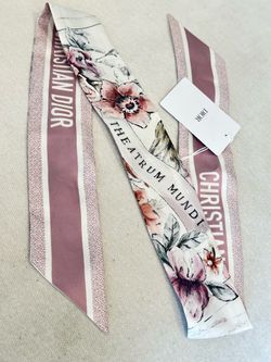 Authentic Dior twilly bandeau