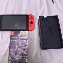 Switch W Game And Accessories 