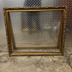 Gold Gilt Wood Frame (circa 1981)