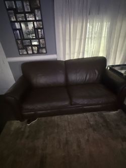 Love seat and couch