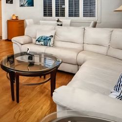 Leather Sectional