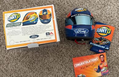 2018 Sunny D Ricky Stenhouse Jr. #17 Special Edition Replica Helmet Roush Fenway
