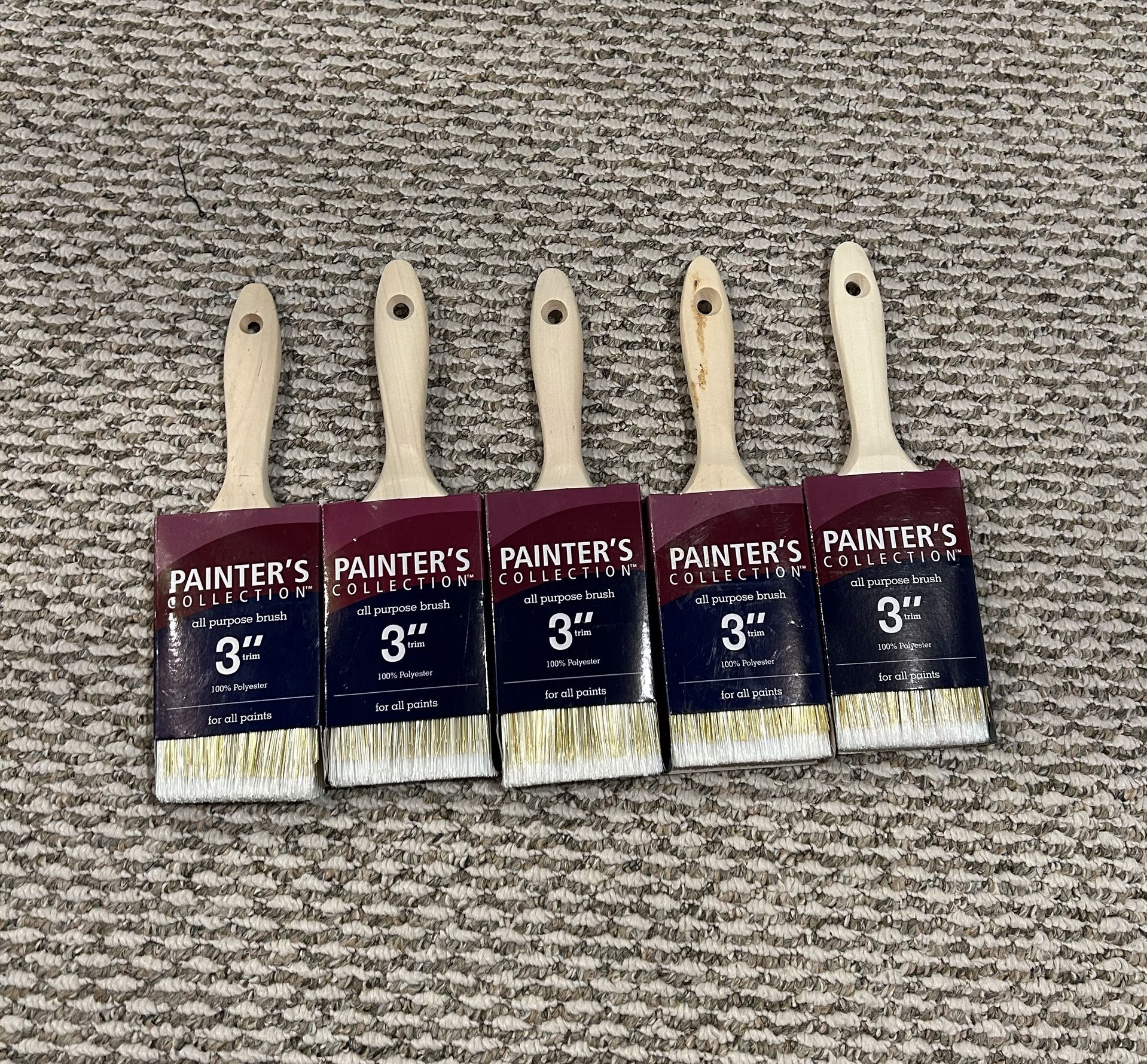 New Paint Brushes - All 5 For $15