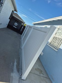 Vinyl Fence