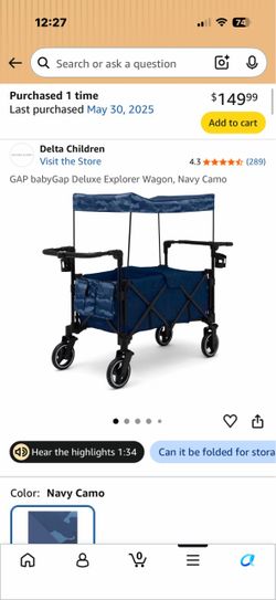 Wagon stroller