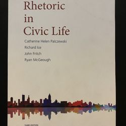 Rhetoric In Civil Life 3 rd Edition 