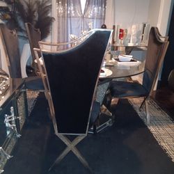Beautiful Velvet Dining Room Chairs 