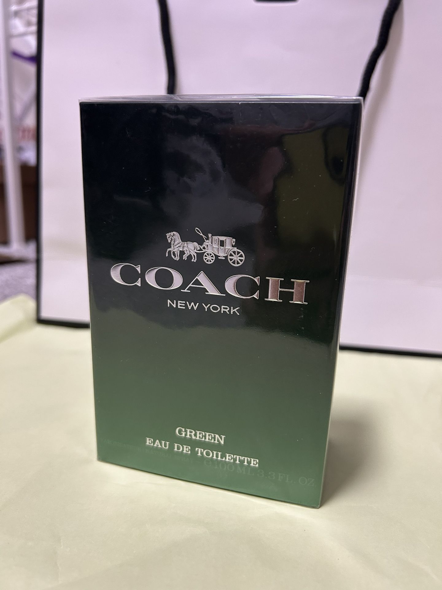 Coach Green Eau de Toilette, Cologne For Men 100ml, Brand New & 100% Authentic