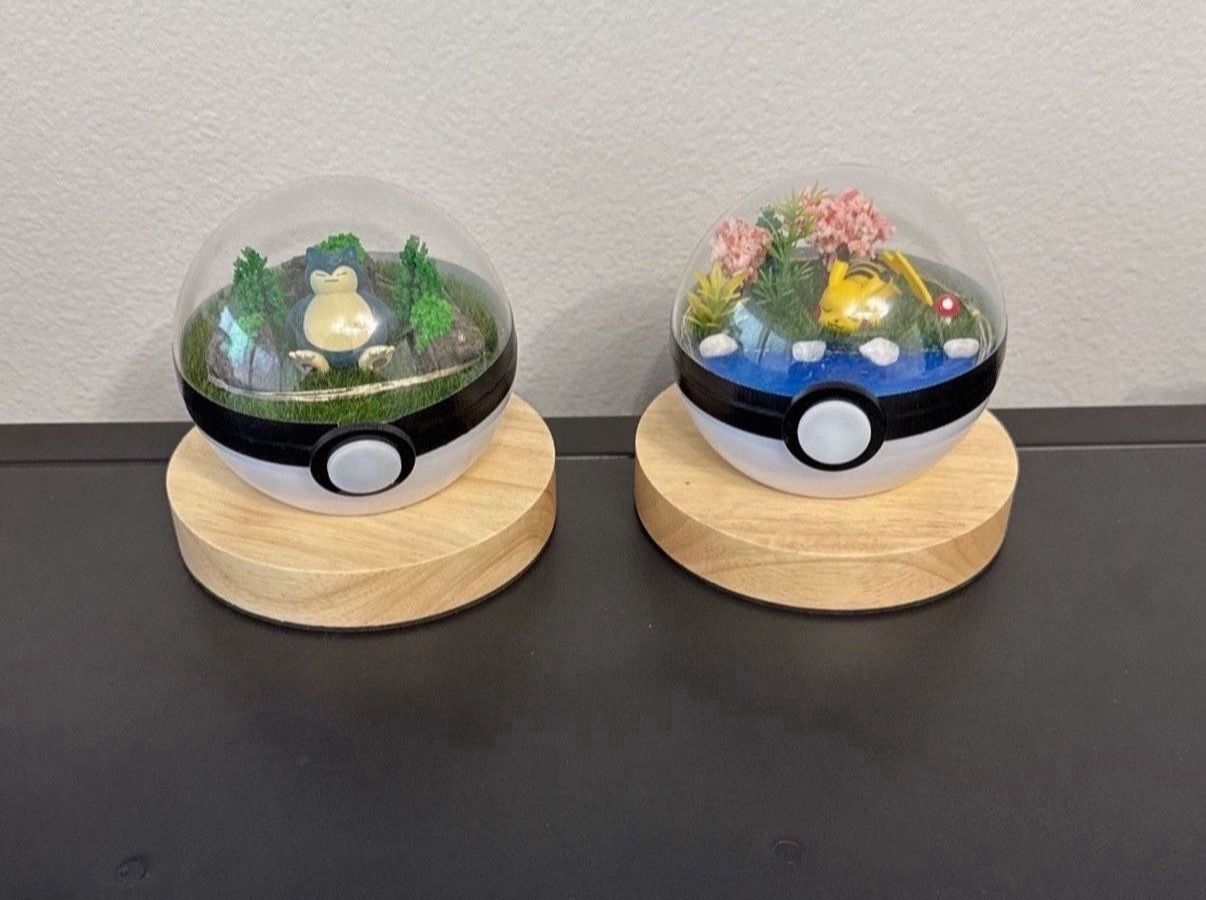 Pikachu & Snorlax Pokemon Displays