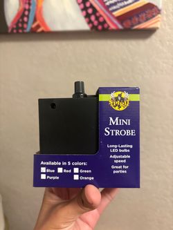 Spirit Mini Strobe Light Blue LED